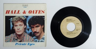 25036 45 giri 7'' - Hall & Oates - Private Eyes / I can't go for that - RCA 1982