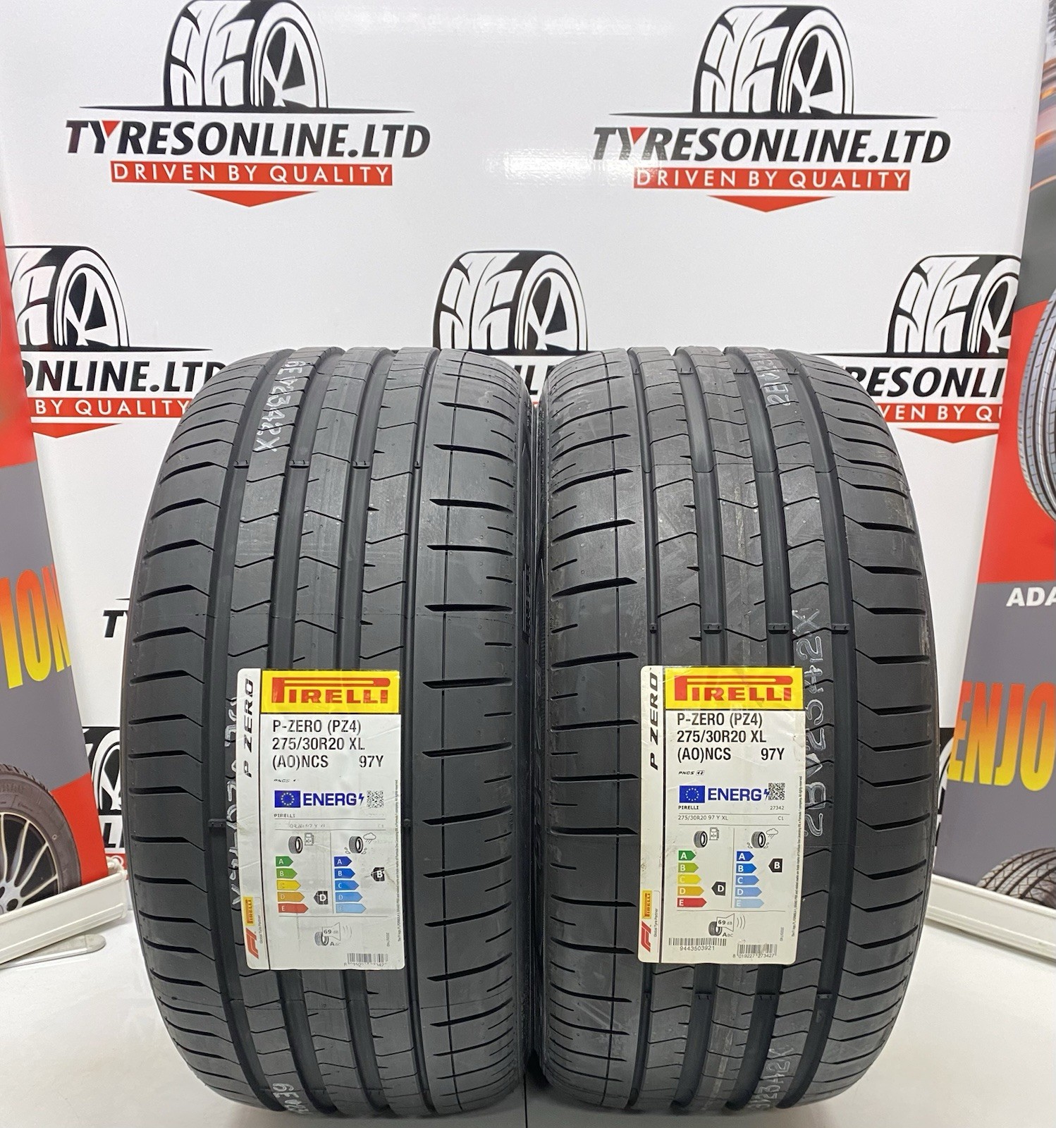 TYRE PIRELLI 275/30 R20 97Y P-ZERO PZ4 S.C. NCS (AO) XL SUMMER - Image 9