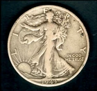 Silver 1943-S 50C Walking Liberty Half Dollar