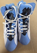 Nike Jordan True Flight GS Basketball Shoes Size 6y  White Blue 343795 140