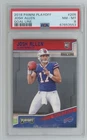 2018 Panini Playoff Goal Line Josh Allen Rookie PSA 8 Bills #205 A19