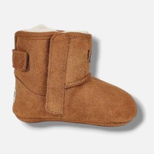 UGG Baby Brown Jesse II Lined Suede Booties Size 0/1