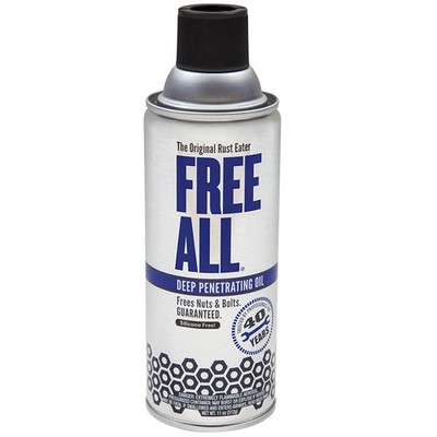 Free All Rust Eater Deep Penetrating Oil, 11 oz Aerosol   Loosens Rusted Bolt...