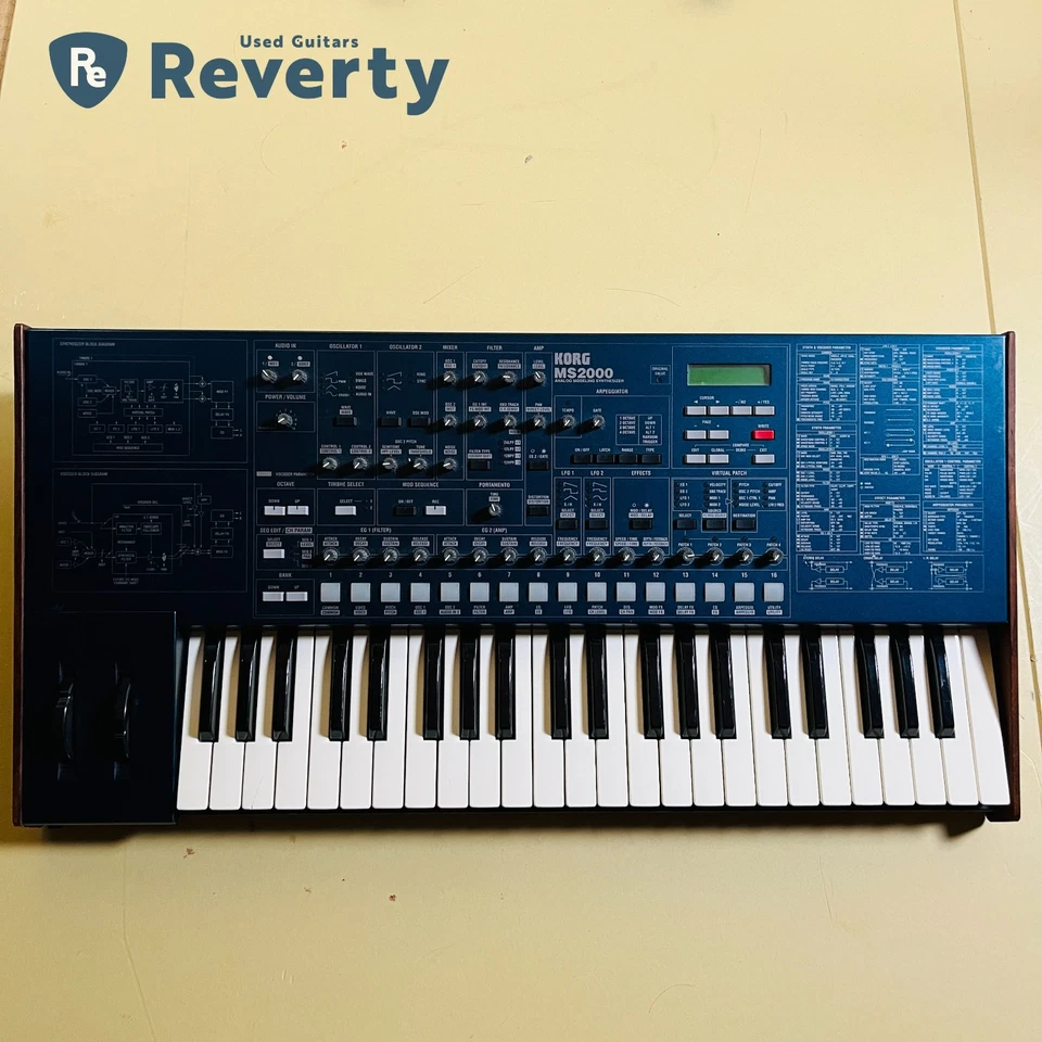 Korg MS2000 44 Tasten Analog Modeling Synthesizer Made in Japan As Is - Bild 2 von 4