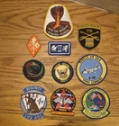 Lot of 10 Assorted Vintage USA Military Patches WW2 VIETNAM ENDURING FREEDOM d