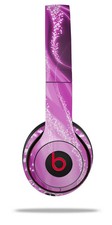 Skin Wrap for Beats Solo Wireless 2 3 4 Mystic Vortex Hot Pink SKIN ONLY