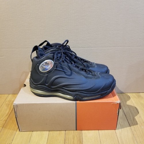 nds rare nike total air foamposite max black silver tim duncan