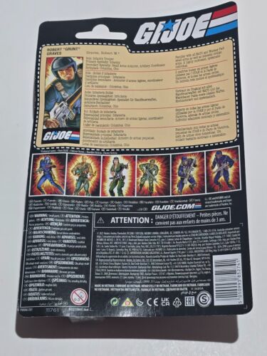 GI JOE 2021 RETRO ROBERT "GRUNT" GRAVES MOC - Picture 2 of 2