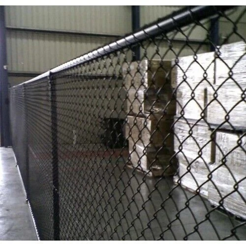 Fence Wire 12m x 1800mm high chainmesh Fence PVC coated Black Chainlink Rolls - Picture 3 of 11