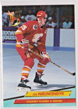 Joe Nieuwendyk Calgary Flames Center 1992-93 Ultra Card # 25 Near Mint