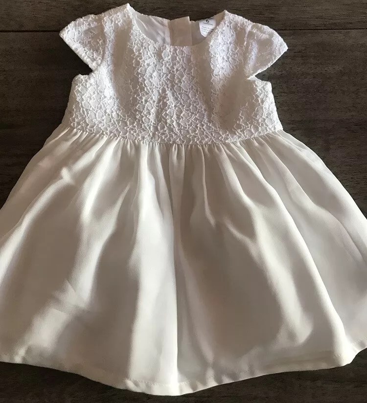 Carter's white dress clearance