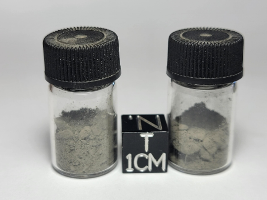Gadamis 003 Apollo Lunar Moon Meteorite Cutting Dust 1 gram with