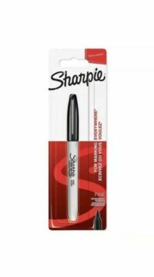 1 Sharpie Permanent Feinspitze Marker - Schwarz 6