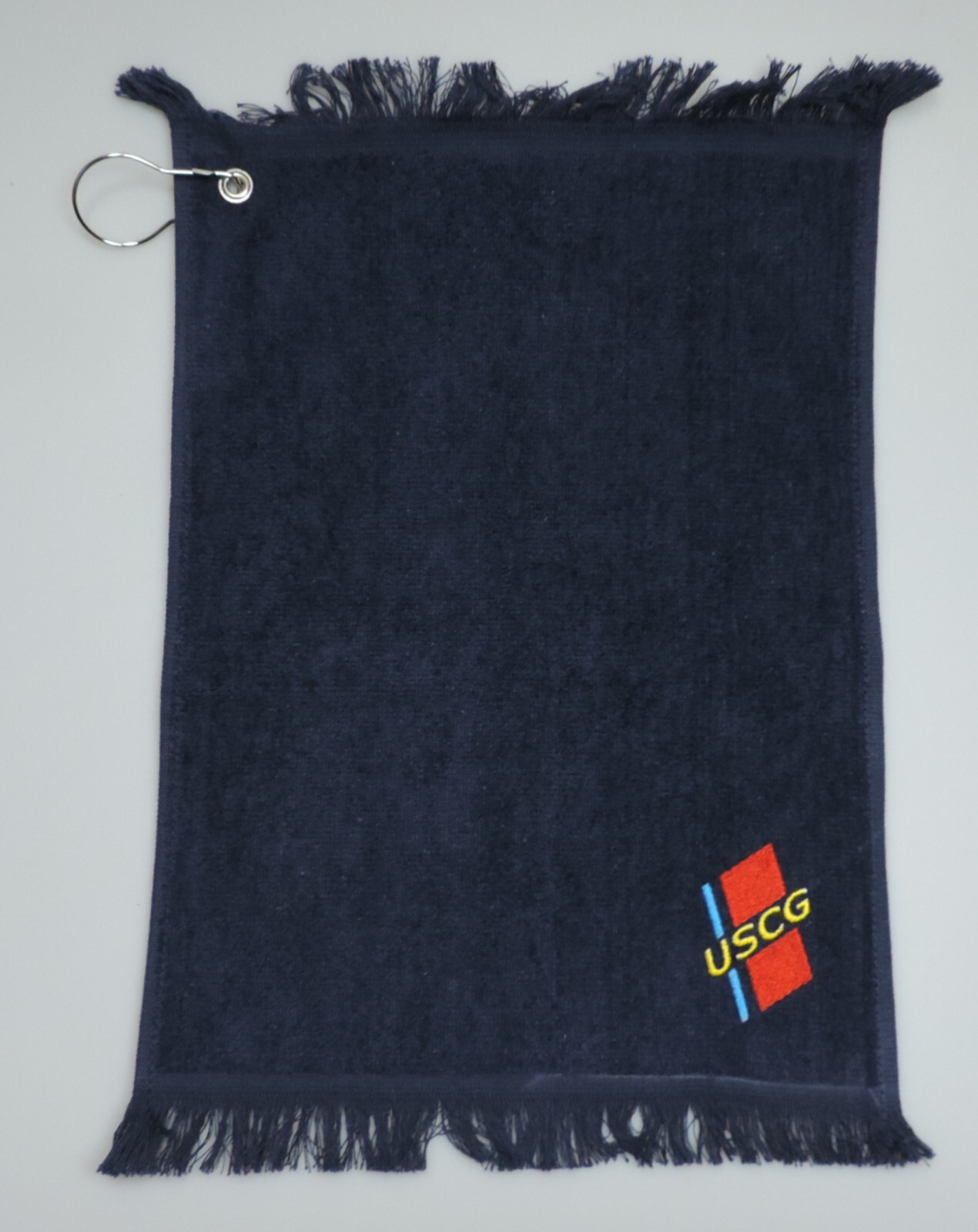 Embroidered "U.S. Coast Guard" Golf Towel 18"x11" with Grommet and Hook eBay