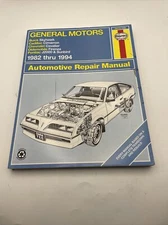 Haynes GENERAL MOTORS 1982 - 1994 Auto Repair Manual #38015 (766)