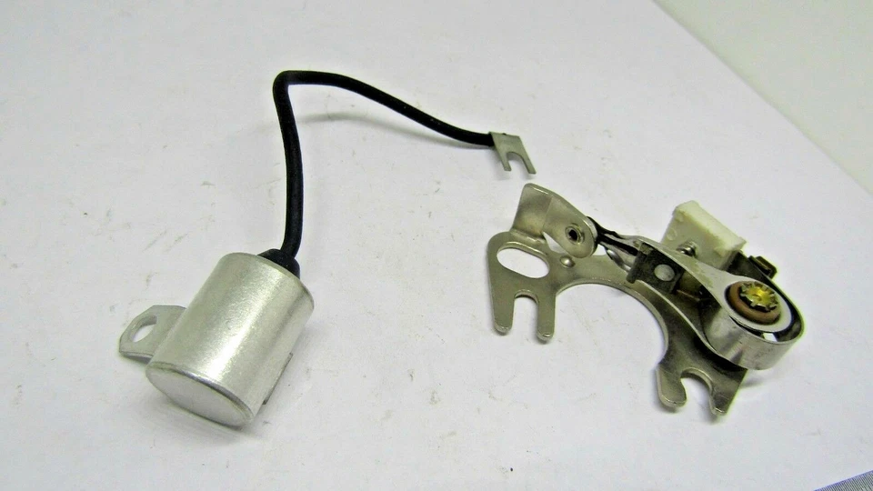 Ignition Breaker Points and Condenser Kit Wells fits 72-73 Ford Courier 1.8L-L4 - Image 2 of 3