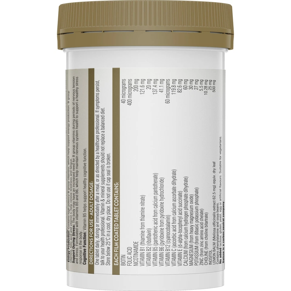 Swisse Ultiboost Mega B+ 60 comprimidos Foto 2 de 3