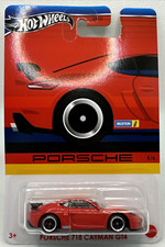 Hot Wheels Porsche 718 Cayman GT4 Red GRT01 5/6 New and Unopened
