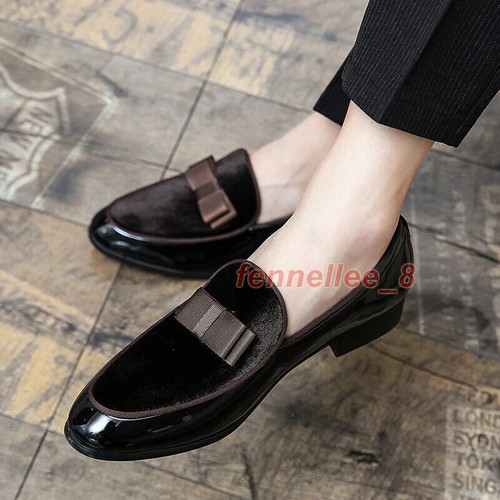 Driving Shoes Men Casual Loafers Business Formal Dress Dress Groom Footwear - Picture 8 of 25