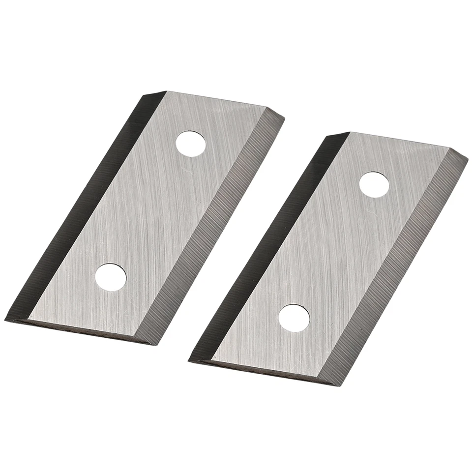 2X Häcksler Schredder Klinge Gartenhäcksler Messer Ersatzklingen mit M6 Schraube - Bild 4 von 4
