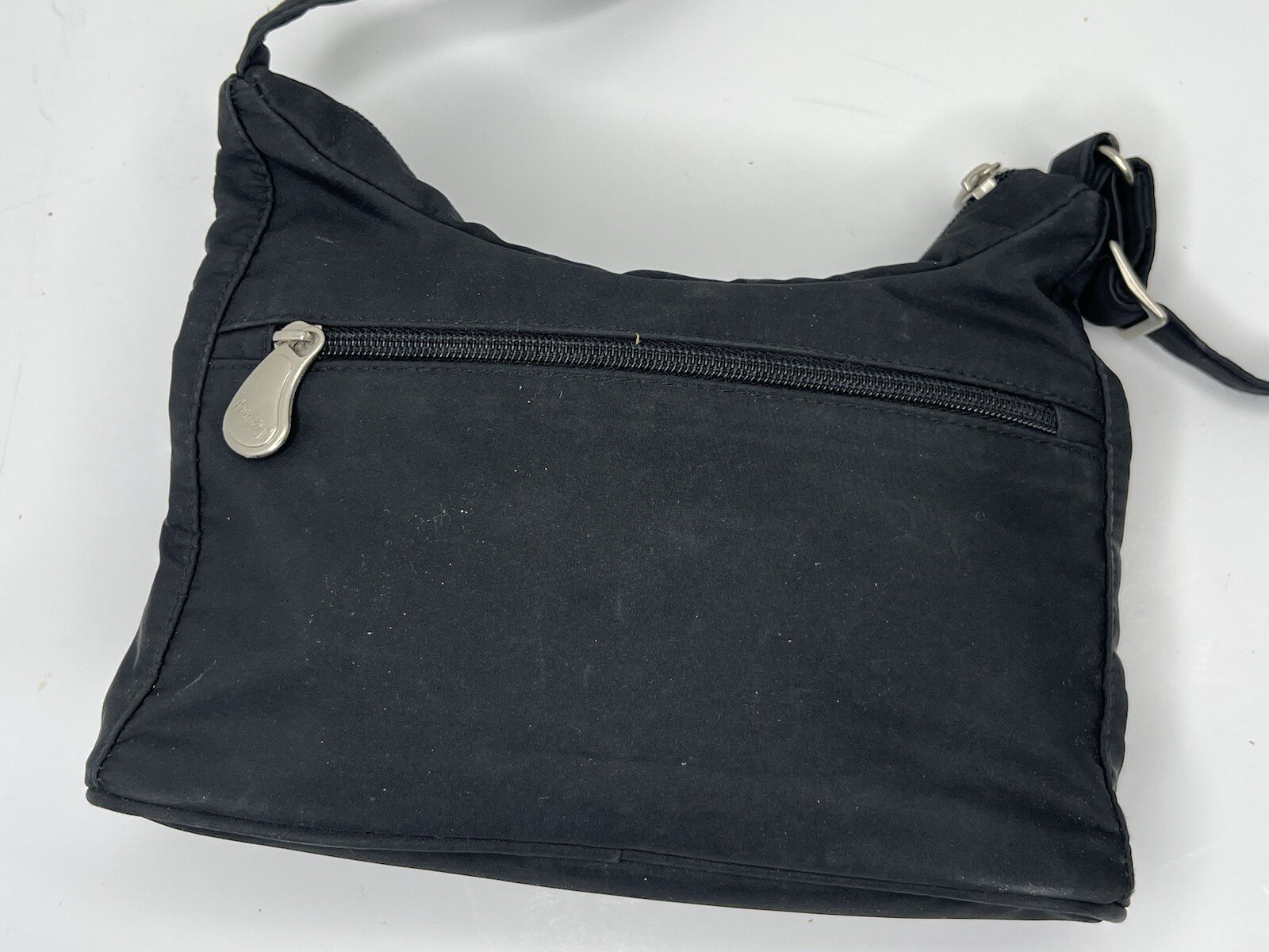 Ameri Nylon Healthy Mini Shoulder Bag Solid Black… - image 16