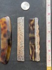 A Hand Chased Silver Plate Victorian Comb/ Case and Crocodile Comb and Case — photo 8