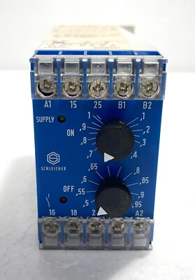 SCHLEICHER - SXT12(A) CURRENT RELAY 0.1-1A 110-127V 50-60HZ