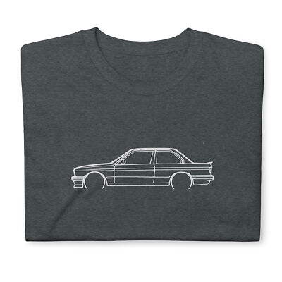 Softstyle T-Shirt For BMW E30 3 Series Car Owners Birthday Gift Tee Shirt