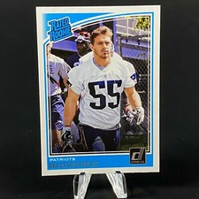 2018 Panini Donruss BRAXTON BERRIOS Rated Rookie RC #342 Patriots - VERY NICE!