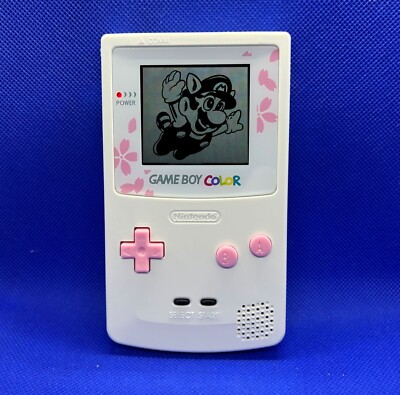Authentic GameBoy Color Cherry Blossom Pink Edition Nintendo