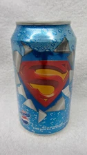 Vtg DIET PEPSI SUPERMAN Comics Promotional 12 oz EMPTY CAN 2006