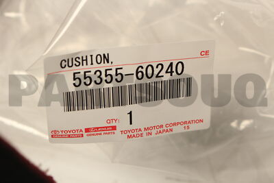 5535560240 Genuine Toyota CUSHION, INSTRUMENT 55355-60240 | eBay 5535560240 Genuine Toyota CUSHION, INSTRUMENT 55355-60240 | eBay