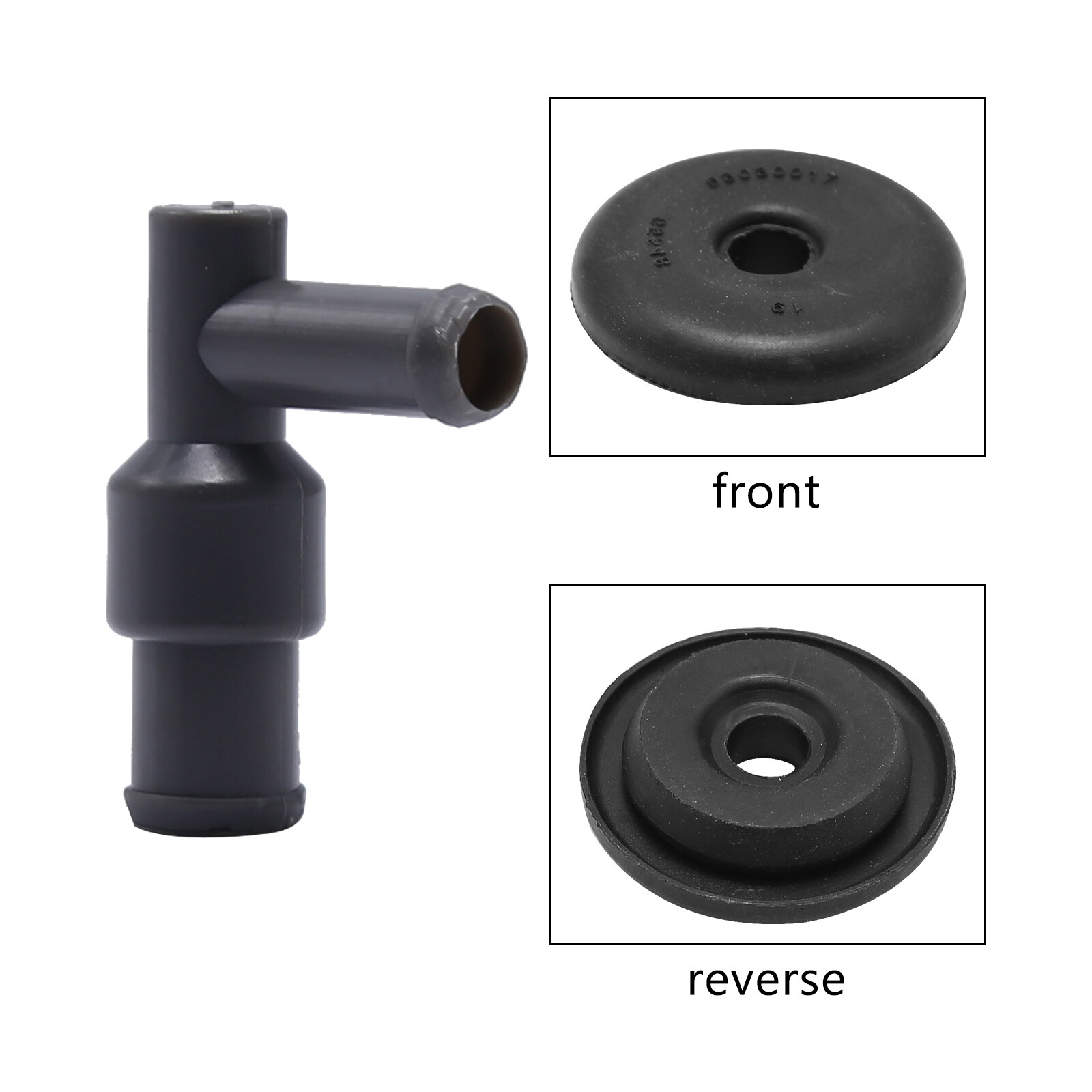 Valve Cover Elbow Set PCV Valve Grommet For Dodge Ram Pickup Ram 1994