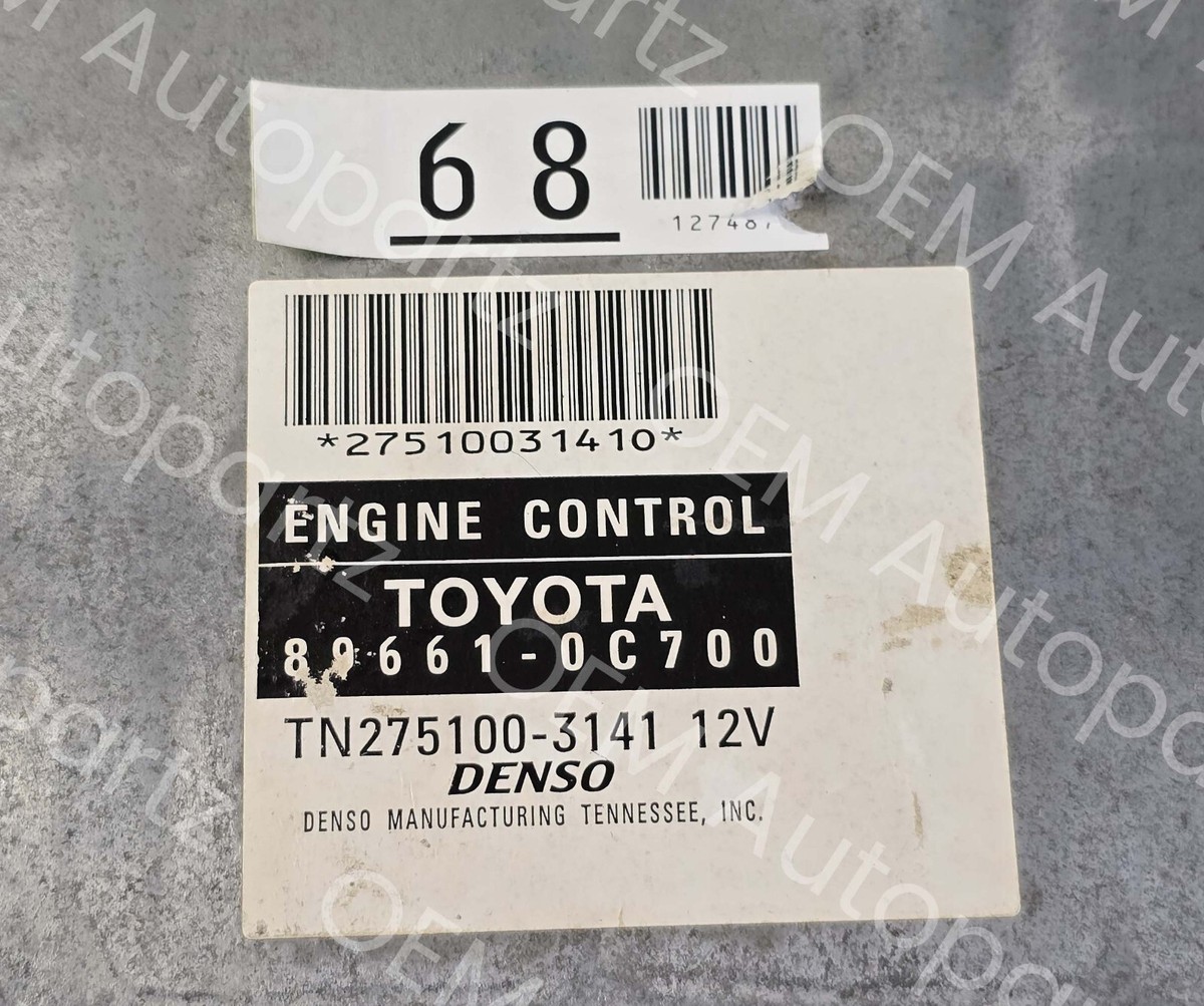 Toyota Tundra 2005-2006 Engine Computer 1GR FE 89661-0c700 ecu ecm 