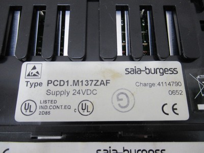 Unité De Contrôle (Automate) SAIA PCD1.M13ZAF 24VDC - Occasion Fonctionnelle
