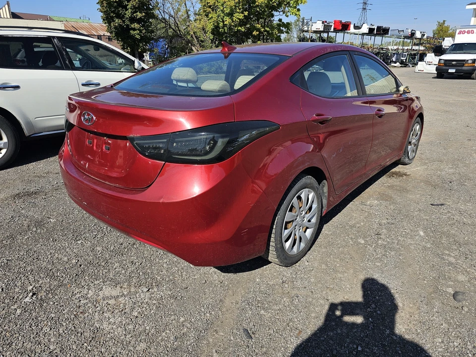 Used Rear Right Door Window Regulator Rear fits: 2012 Hyundai Elantra Sdn electr Foto 3 de 4