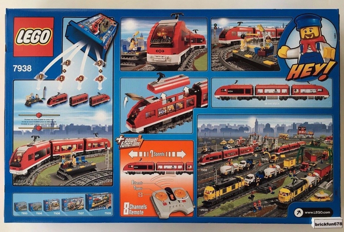 Lego City Passenger Train 7938