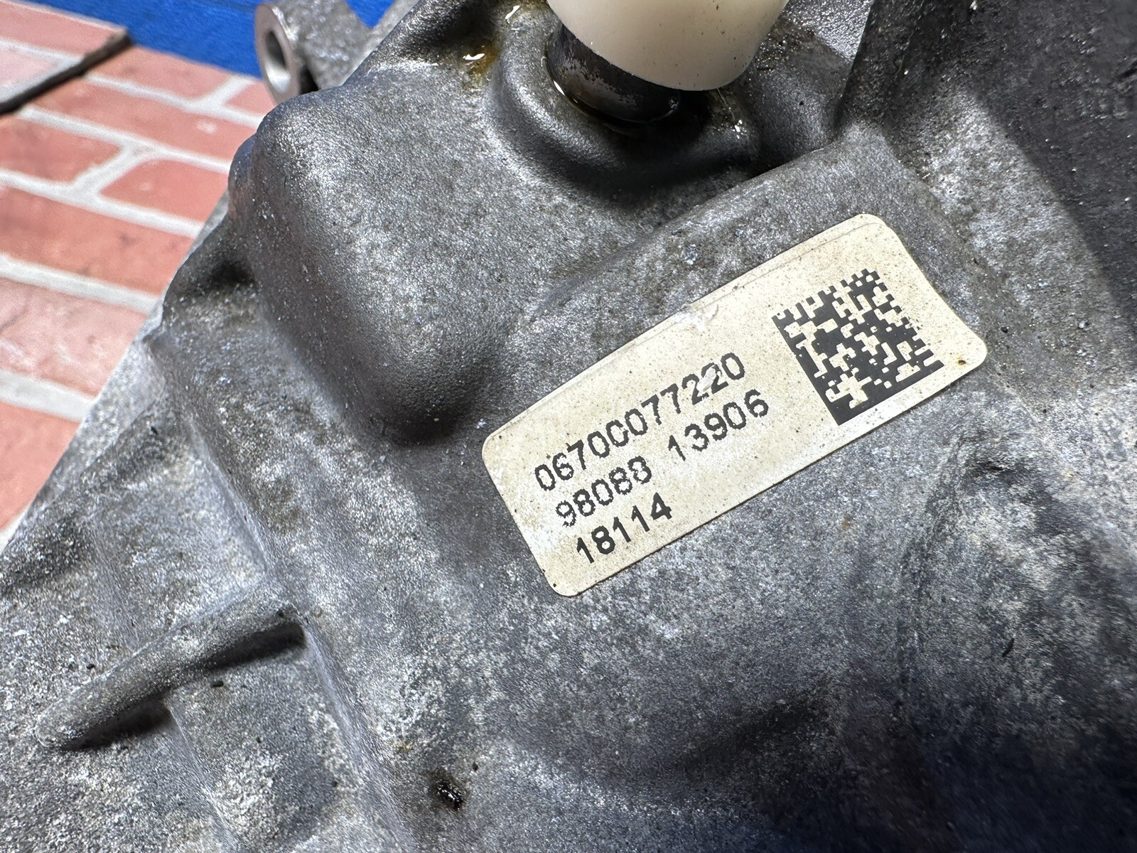 ✅2014-2017 MASERATI GHIBLI QPORTE AWD 3.0L FRONT DIFFERENTIAL 72K 06700077220