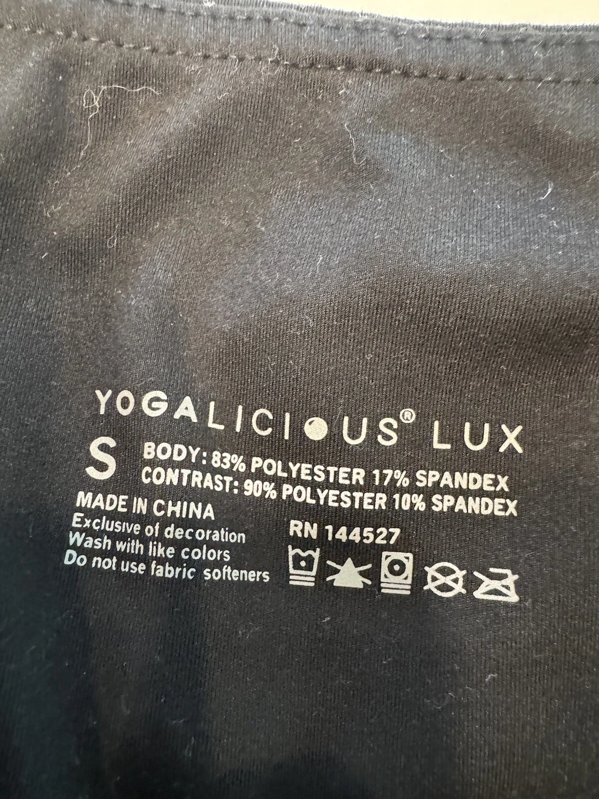 yogalicious lux athletic high waist fill length perfect leggings