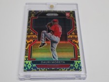 2022 Panini Prizm Prizms Snake Skin #95 Dauri Moreta 22/50