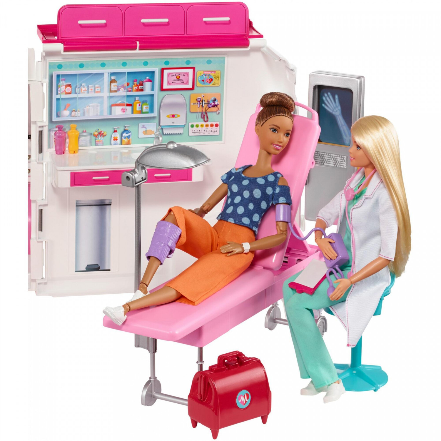 barbie medical vehicle