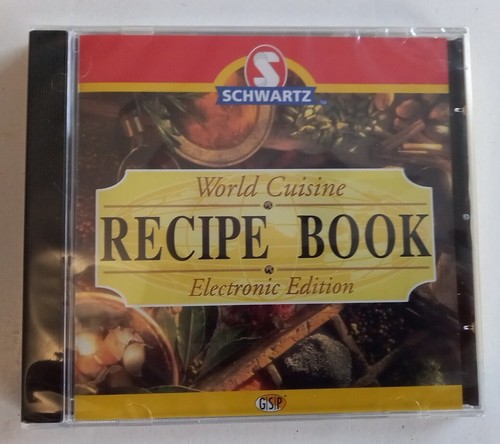 Livre de recettes World Cuisine - Édition Électronique - PC CD-ROM - Neuf & Scellé  - Photo 1/2