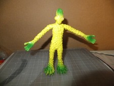 Vintage UFO Files Bendable Alien action Figure toy Loose 1996 M.T