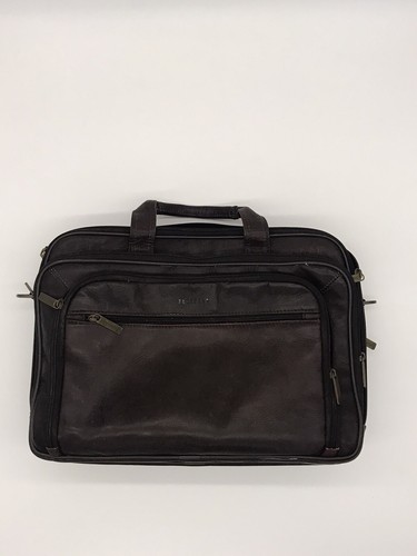 heritage leather computer bolsa