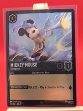 Mickey Mouse - Trumpeter 172/204 Foil Super Rare Fabled Disney Lorcana Card