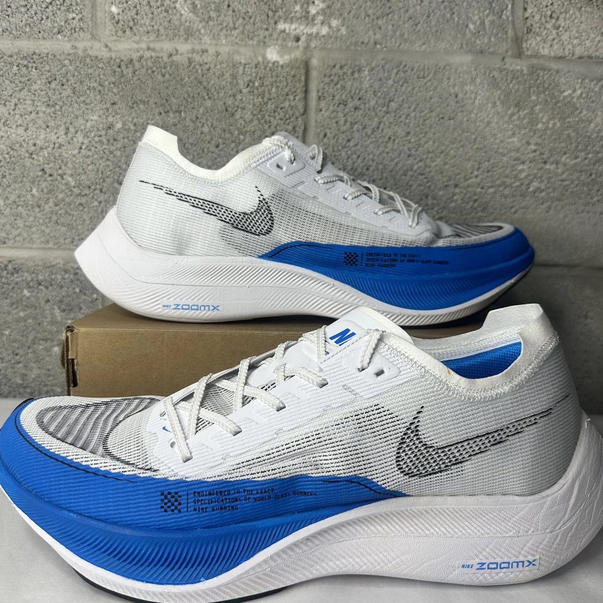 Las mejores ofertas en Nike ZoomX Vaporfly NEXT% 2 White Photo