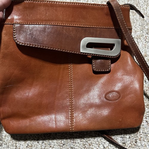 Vintage Cuoieria Fiorentina Leather Convertible Purse Bag Backpack Italian, $30 - Photo 10