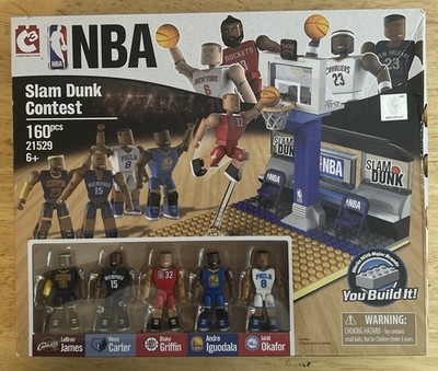 NBA C3 Construction Slam Dunk Contest Building Set 21529