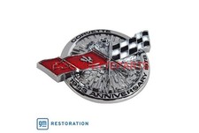 1978 Corvette Rear Gas Door Emblem - New Repro Gm 472718