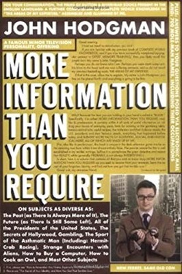 Mehr Informationen Als Sie Benötigen Hardcover John Hodgman